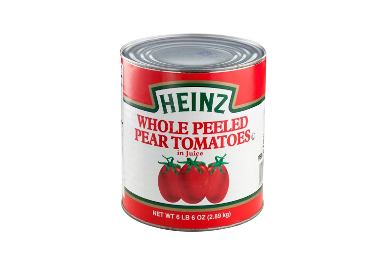 HEINZ WHOLE PEELED PEAR TOMATOES 2.89KG