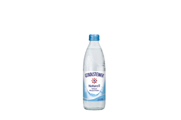Gerolsteiner Natural Mineral Water 330ml (glass bottle)