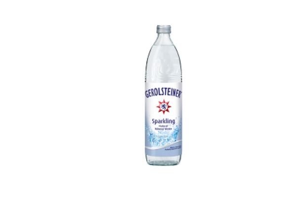 Gerolsteiner Sparkling Mineral Water 750ml (glass bottle)