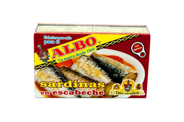 Albo Sardines Olive Oil 8/12 120g