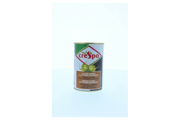Crespo Green Olives With Anchovy Stuflng 314ml