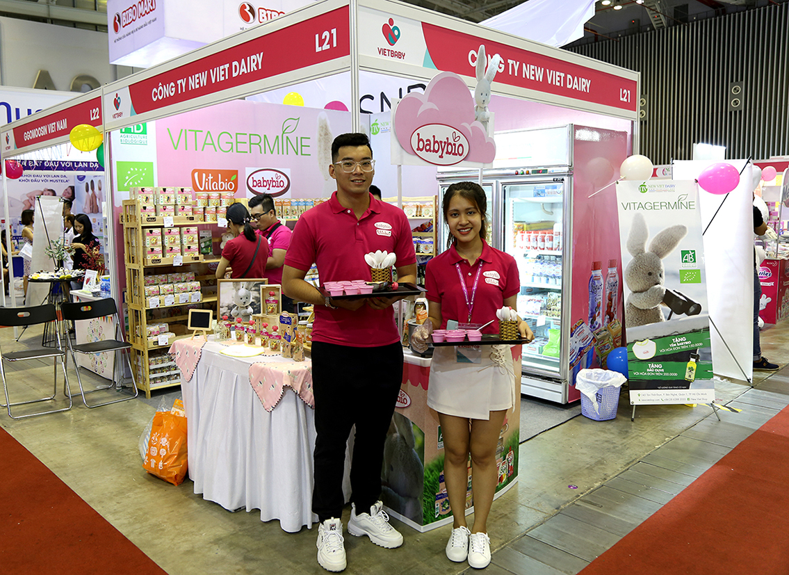 New Viet Dairy at VietBaby Fair 2018