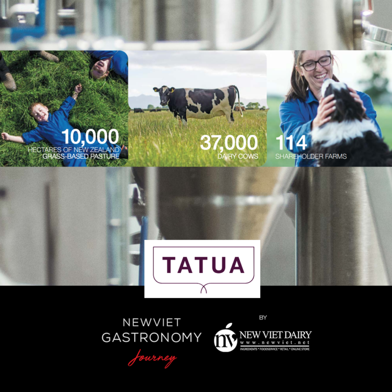 TATUA – The brand will join “The New Viet Gastronomy Journey”