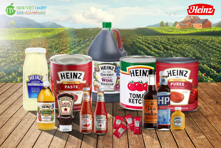 NEW VIET DAIRY – THE OFFICIAL FOOD SERVICE DISTRIBUTOR OF HEINZ. WE BRING THE BEST QUALITY PRODUCT TO YOUR KITCHEN